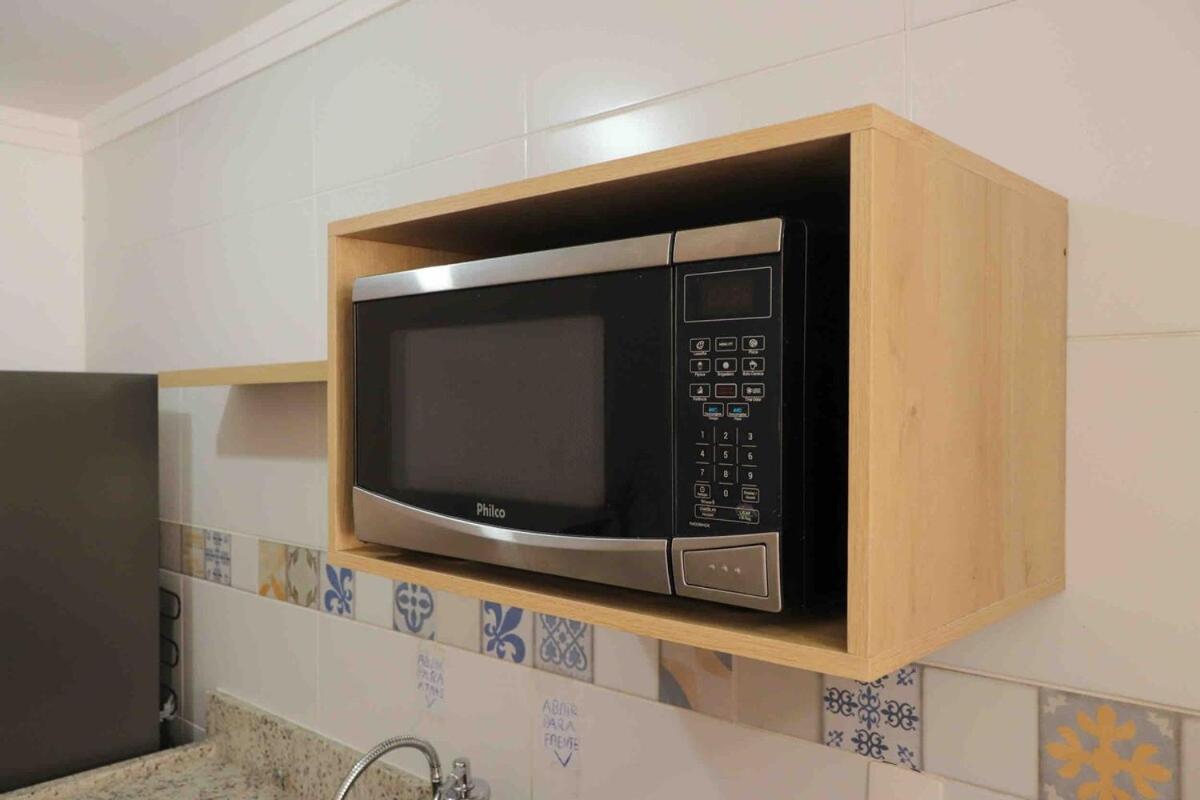 Bem No Centro, Cozinha Completa, Varanda E Garagem Poços de Caldas Buitenkant foto